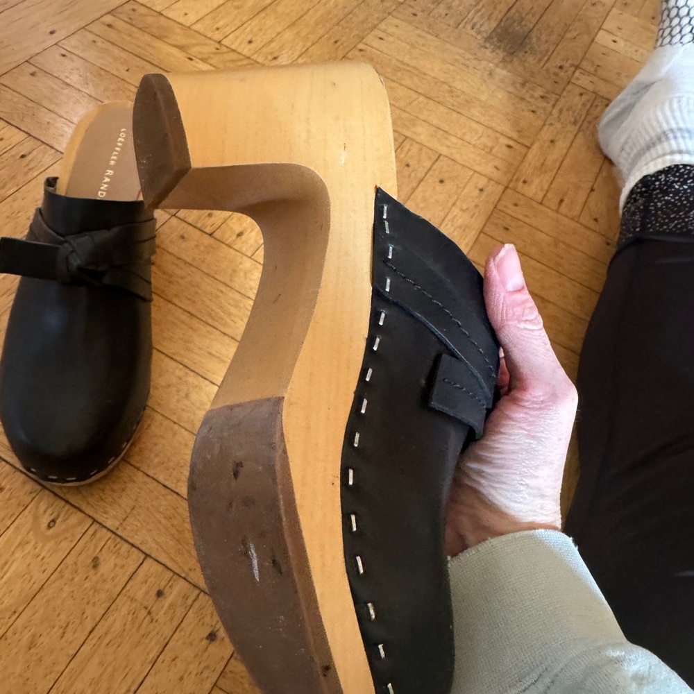 Loeffler Randall Black Clogs/Mules - Picture 4 of 7